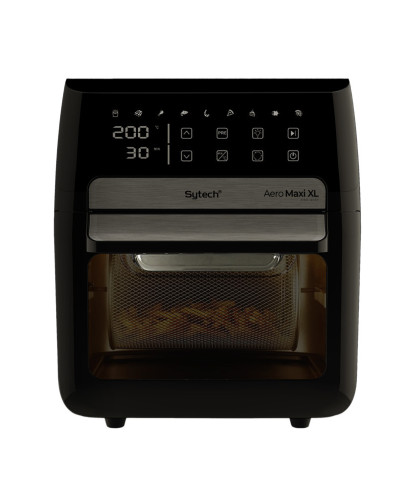 FREIDORA DE AIRE, 12 L, CONTROL TACTIL, 9 PROGRAMACIONES, 1700W (SYTECH)