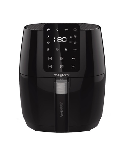 FREIDORA DE AIRE, 5.5L, CONTROL TACTIL, 10 PROGRAMACIONES, 1500W (SYTECH)