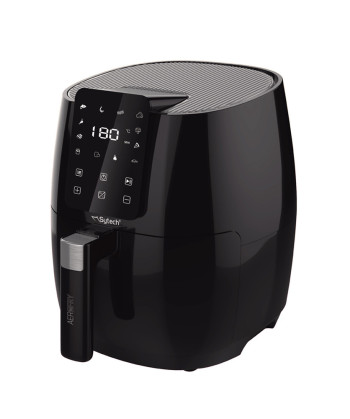 FREIDORA DE AIRE, 5.5L, CONTROL TACTIL, 10 PROGRAMACIONES, 1500W (SYTECH)
