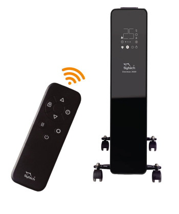 RADIADOR DE ACEITE, ENERMAX 2020, DIGITAL, 9 ELEMENTOS, 2000W, NEGRO (SYTECH)