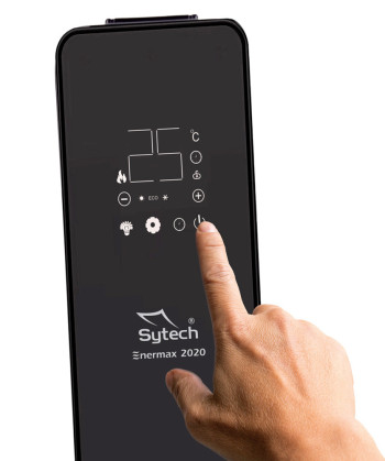 RADIADOR DE ACEITE, ENERMAX 2020, DIGITAL, 9 ELEMENTOS, 2000W, NEGRO (SYTECH)