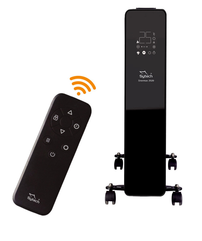 OIL HEATER, ENERMAX 2520, DIGITAL, 11 ELEMENTS, 2500W, BLACK (SYTECH)