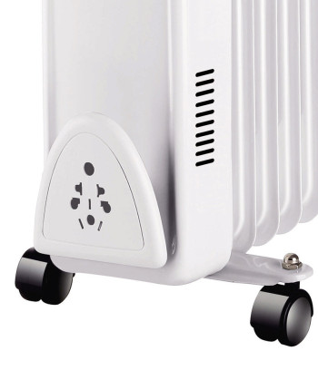 RADIADOR DE ACEITE, ENERGIO 2000, 9 ELEMENTOS, 2000W, BLANCO (SYTECH)