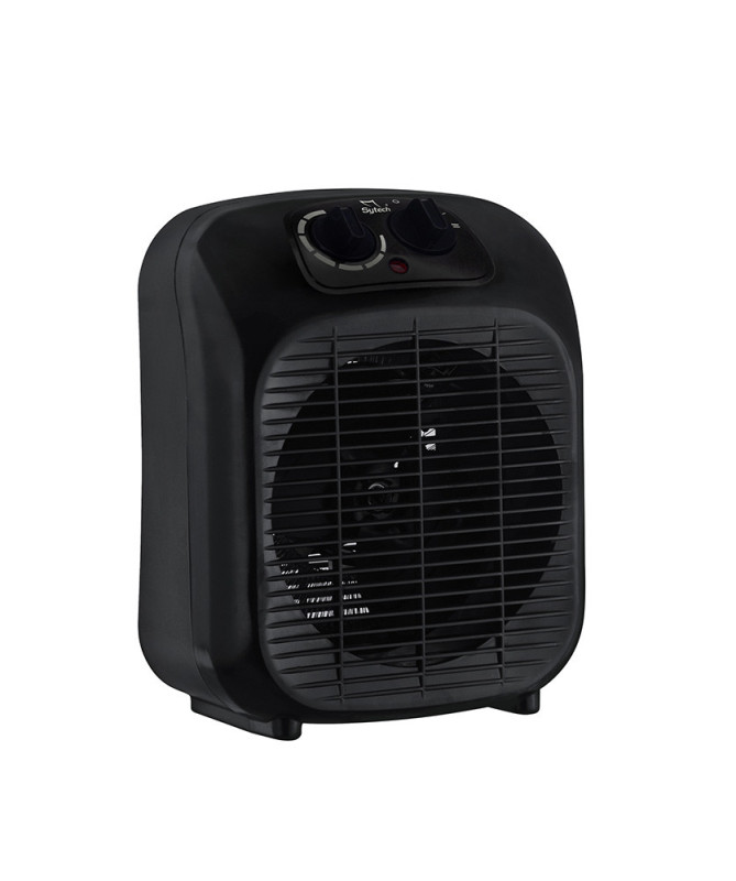 TERMOVENTILADOR PORTATIL, 2400W, NEGRO (SYTECH)