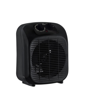 TERMOVENTILADOR PORTATIL, 2400W, NEGRO (SYTECH)