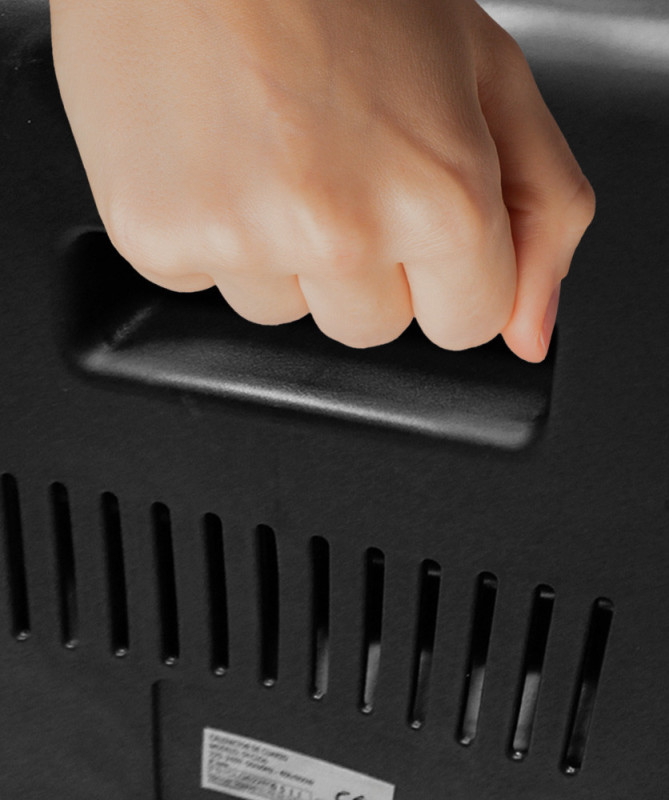 QUARTZ HEATER, 800W, BLACK (SYTECH)