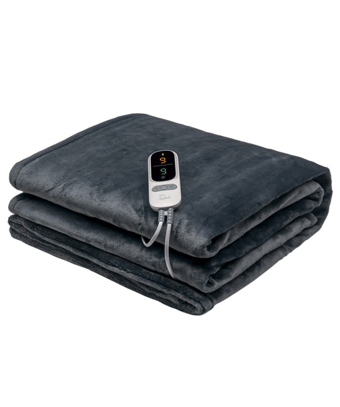 ELECTRIC HEATED BLANKET XL, 140W, 9 LEVELS, 9 TIMERS, AUTO SHUT-OFF, 180X130CM. (SYTECH)