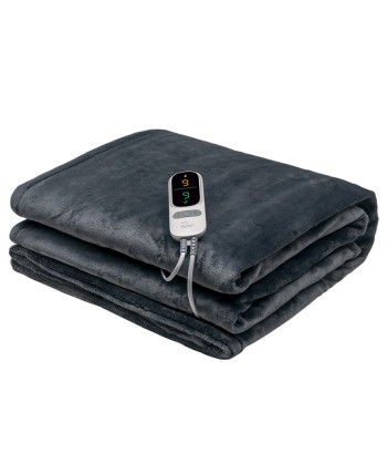 ELECTRIC HEATED BLANKET XL, 140W, 9 LEVELS, 9 TIMERS, AUTO SHUT-OFF, 180X130CM. (SYTECH)