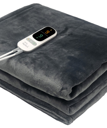 ELECTRIC HEATED BLANKET XL, 140W, 9 LEVELS, 9 TIMERS, AUTO SHUT-OFF, 180X130CM. (SYTECH)