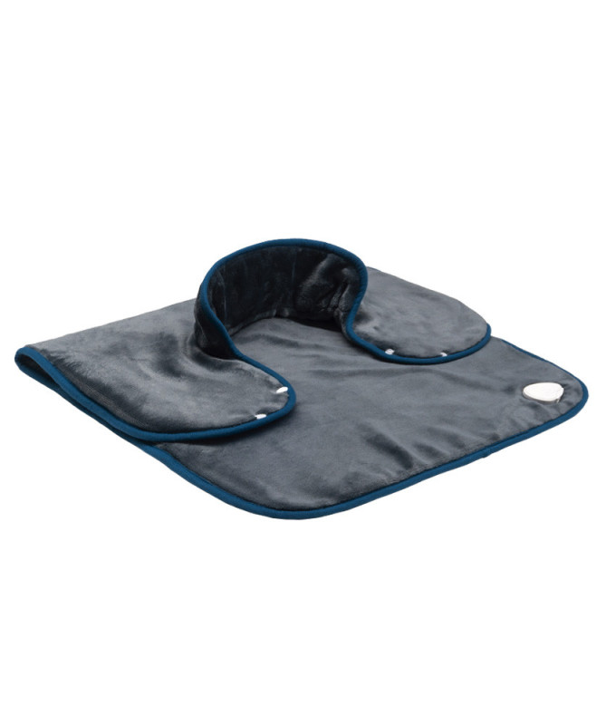 ALMOHADILLA ELECTRICA TERMICA, CERVICAL Y DORSAL, 100W, 9 NIVELES, AUTO APAGADO, 60X90CM. (SYTECH)