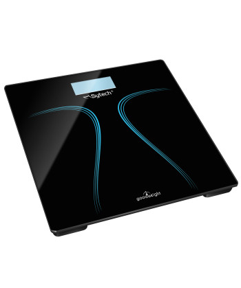 DIGITAL BATHROOM SCALE, TEMPERED GLASS 6MM (SYTECH)