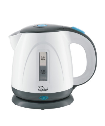 HERVIDORA SIN CABLE, 0,9 L, BASE GIRATORIA 360, BLANCO (SYTECH)