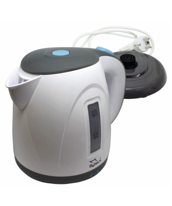 CORDLESS KETTLE, 0.9 L, 360º SWIVEL BASE, WHITE (SYTECH)