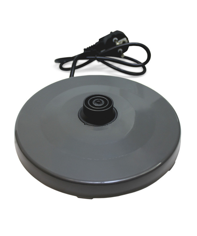 HERVIDORA ELECTRICA SIN CABLE, 1.6 LITRO, BASE GIRATORIA 360, NEGRO (SYTECH)