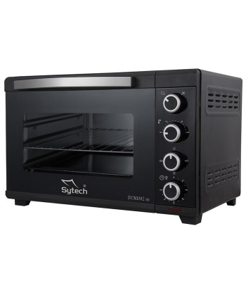 ELECTRIC OVEN, 30 LITERS, CONVECTION, LIGHT, 1600W, BLACK (SYTECH)