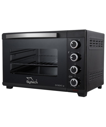 ELECTRIC OVEN, 38 LITERS, CONVECTION, LIGHT, 1600W, BLACK (SYTECH)