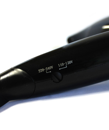 SECADOR DE PELO DE VIAJE, 850-1700W.DUAL VOLTAGE, BELLAIR, AZUL (SYTECH)