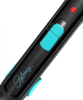 ALISADOR RIZADOR DE PELO, PLACA CERAMICA, 31W. WET & DRY, AZUL (SYTECH)