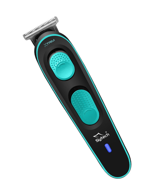 RECHARGEABLE ELECTRIC HAIR CLIPPER, CHARGING BASE, 4 ATTACHMENTS (SYTECH)