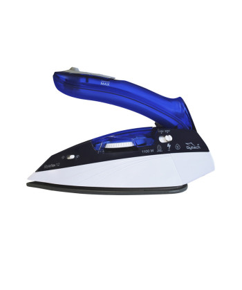 PLANCHA DE VAPOR DE VIAJE, 1100W. 110-220V., AZUL (SYTECH)