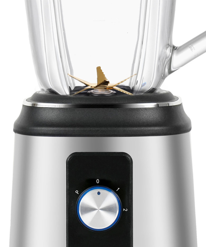 BATIDORA DE VASO DE CRISTAL, CUCHILLAS TIT. 1500W., 1.5L, INOX (SYTECH) BATIDORA DE VASO DE CRISTAL, CUCHILLAS TIT. 1500W., 1.5L, INOX (SYTECH)