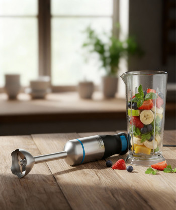 BATIDORA DE VARILLA, VELOCIDAD VARIABLE, 1500W, ACERO INOX., (SYTECH)