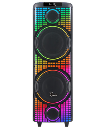 SISTEMA ACÚSTICO, 2x10", 100W RMS/300W PMPO, RECARGABLE, TWS, M.I, "AURALUX 808" (SYTECH)