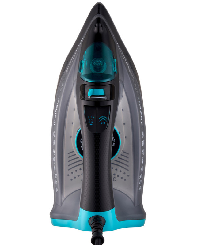 STEAM IRON, 2200W., CERAMIC SOLE, ANTICAL, ANTI-DRIP, GREEN (SYTECH)