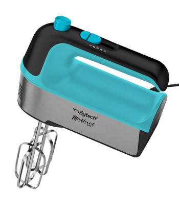 BATIDORA MEZCLADORA, 250W, 2 ACCESORIOS, NEGRO (SYTECH)